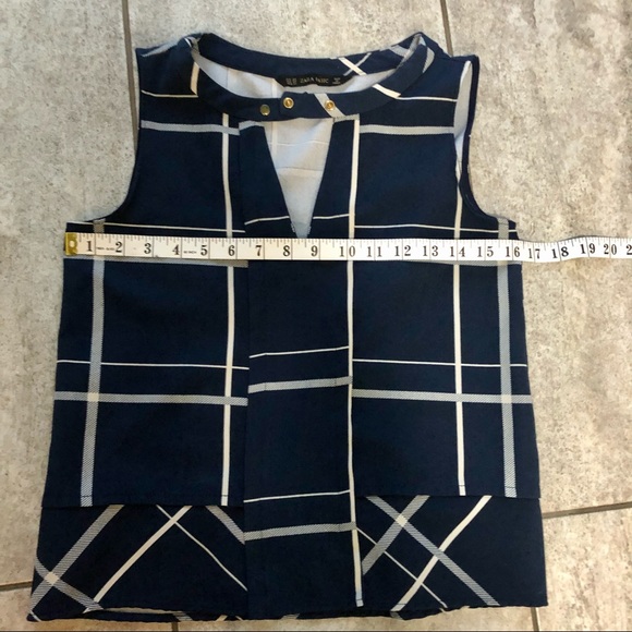 Zara Sleeveless Plaid top - Picture 13 of 14